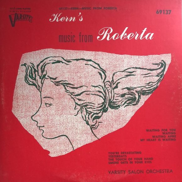 Varsity Salon Orchestra Roberta Vinyl Lp - Picture 1 of 7